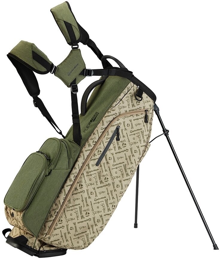 Чантa за голф TaylorMade Flextech Crossover Sage/Tan Print Чантa за голф
