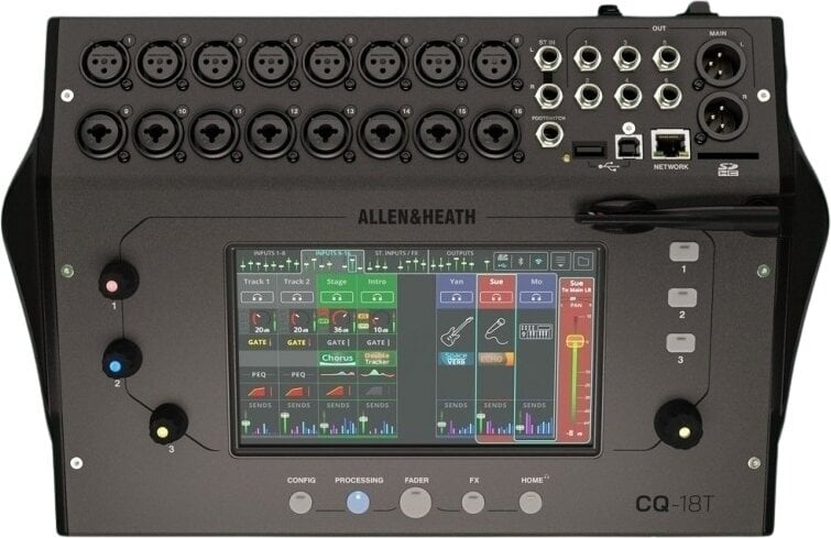 Table de mixage numérique Allen & Heath CQ-18T Table de mixage numérique