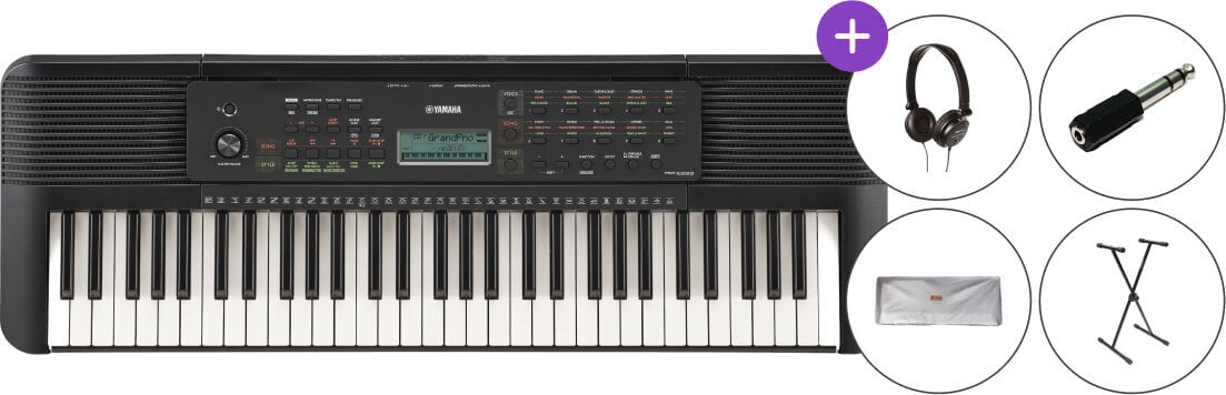 Keyboard bez dynamiky Yamaha PSR-E283 SET