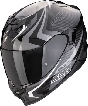 Helm Scorpion EXO 520 EVO AIR TERRA Black/Silver/White M Helm - 1