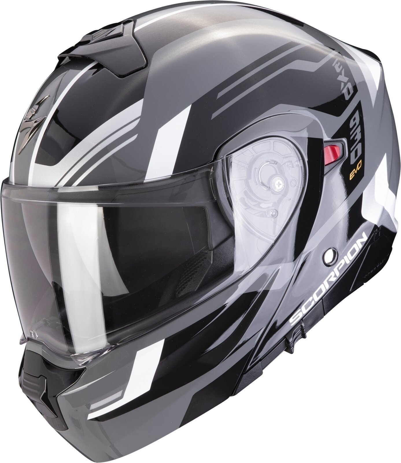 Helmet Scorpion EXO 930 EVO SIKON Grey/Black/White S Helmet