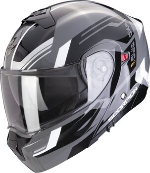 Helm Scorpion EXO 930 EVO SIKON Grey/Black/White M Helm - 1