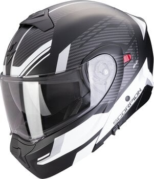 Helm Scorpion EXO 930 EVO SIKON Matt Black/Silver/White S Helm - 1