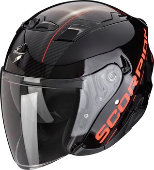 Helmet Scorpion EXO 230 QR Black/Red XS Helmet - 1