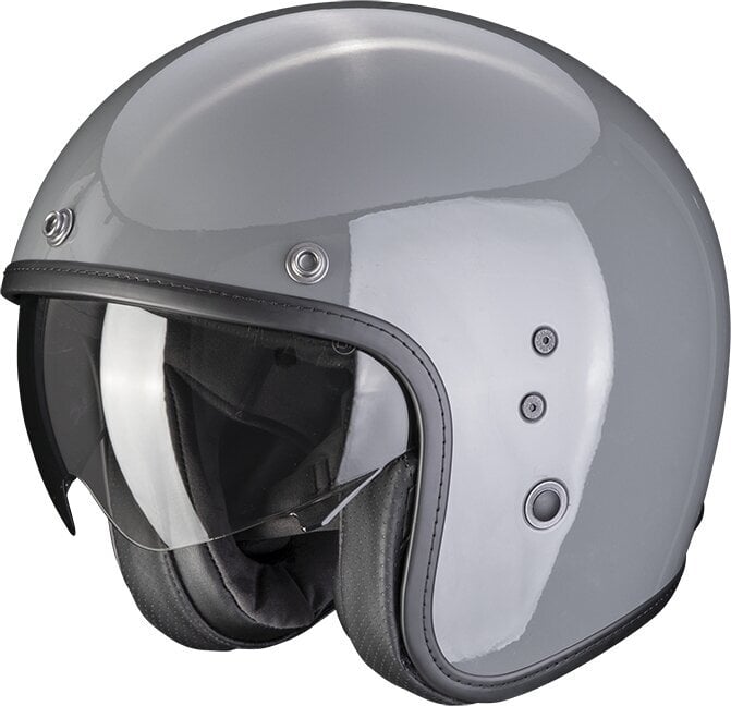 Helmet Scorpion BELFAST EVO SOLID Cement Grey XS Helmet