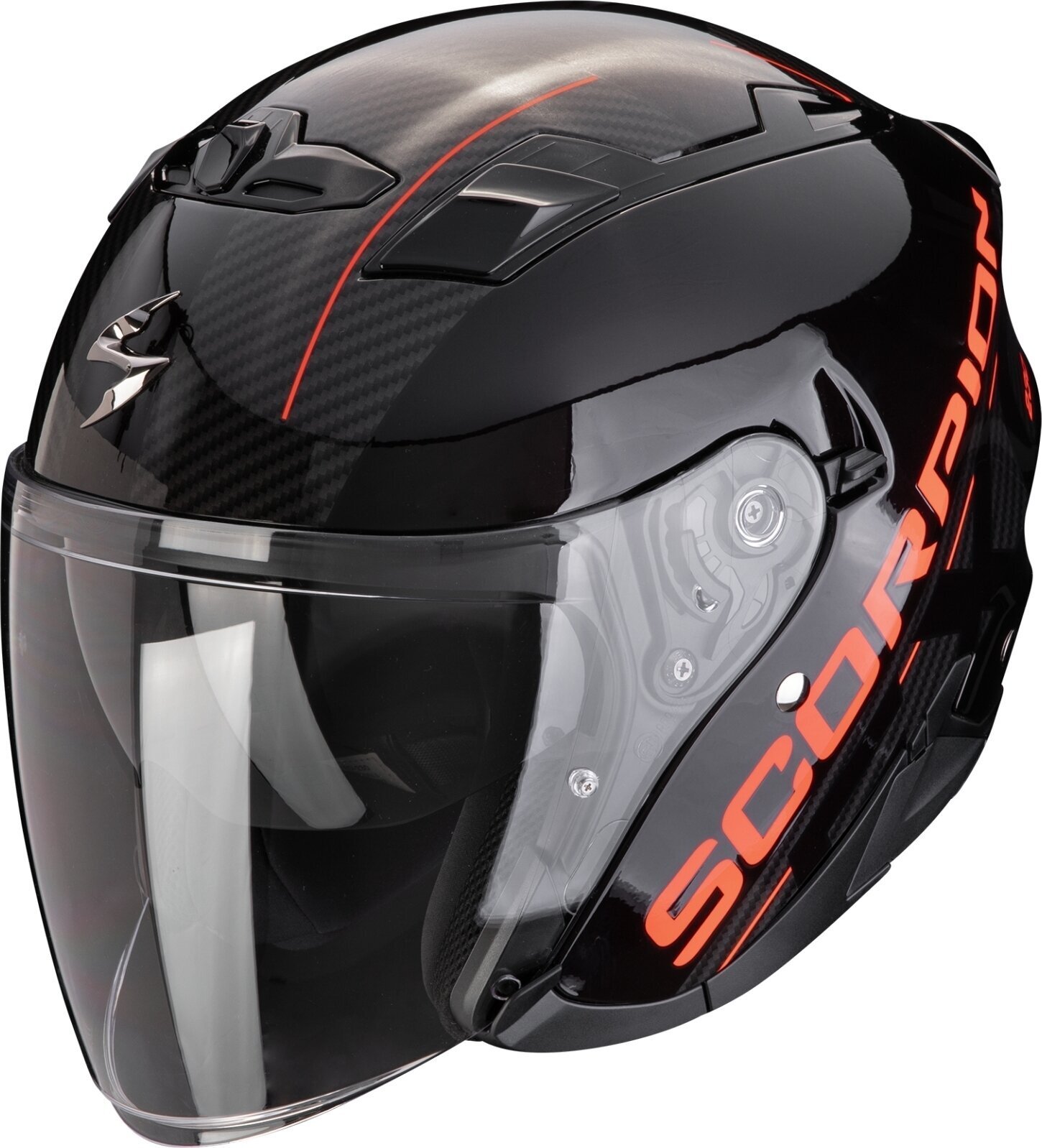 Helm Scorpion EXO 230 QR Black/Red M Helm