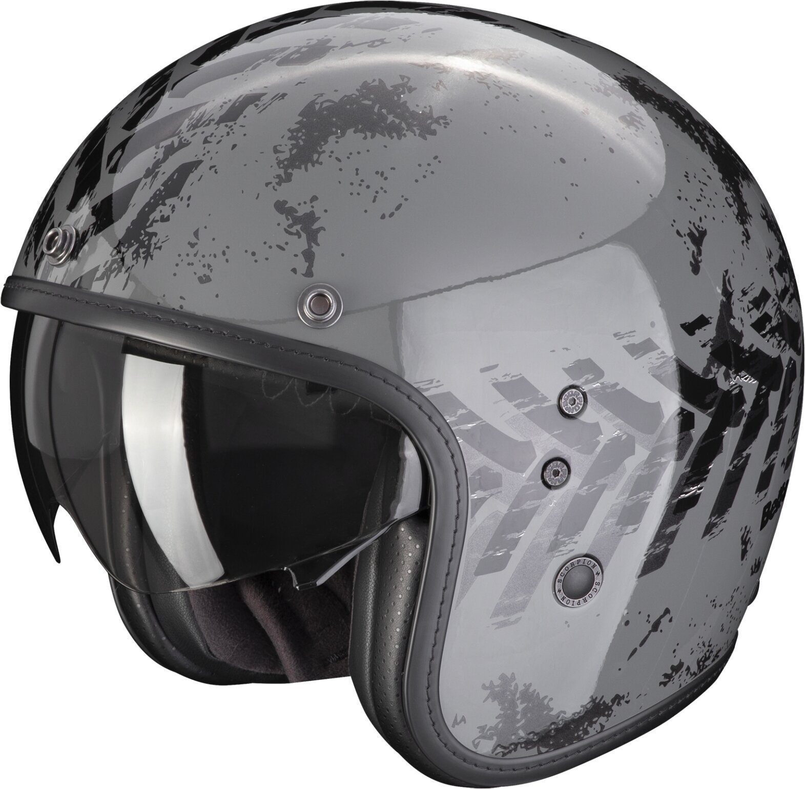 Helmet Scorpion BELFAST EVO NEVADA Grey/Black XS Helmet