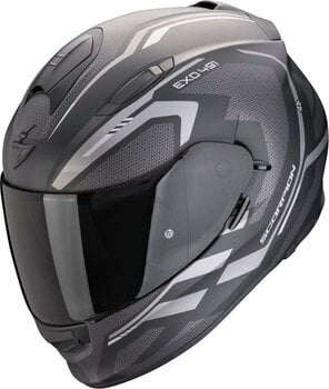 Casco Scorpion EXO 491 KRIPTA Matt Black/Silver XL Casco - 1