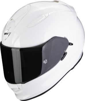 Helmet Scorpion EXO 491 SOLID White S Helmet - 1