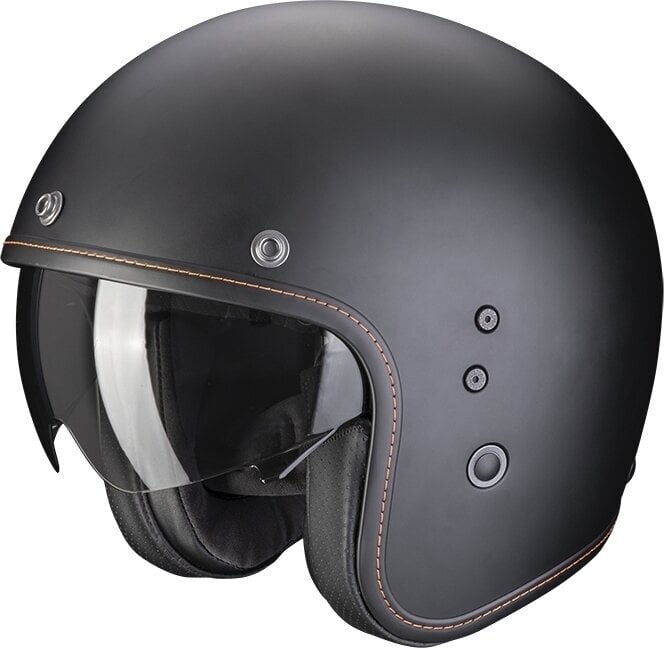 Helmet Scorpion BELFAST EVO SOLID Matt Black L Helmet