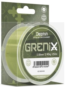Bлакно Delphin GRENIX Green 0,181 mm 2,40 kg 250 m - 1