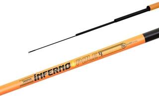 Vara de margem, chicote Delphin Inferno 5 m Vara de margem, chicote