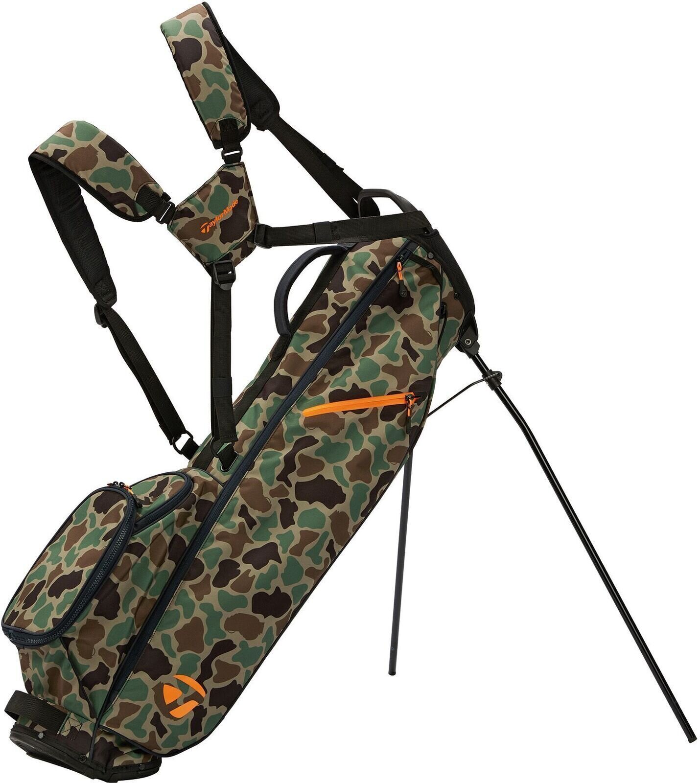 Golf Bag TaylorMade Flextech Carry Camo Orange Golf Bag