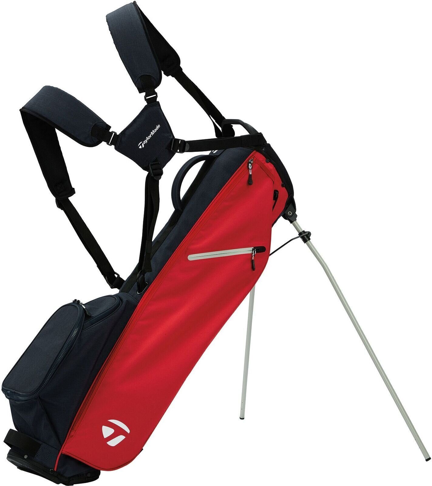 Чантa за голф TaylorMade Flextech Carry Custom Dark Navy/Red Чантa за голф