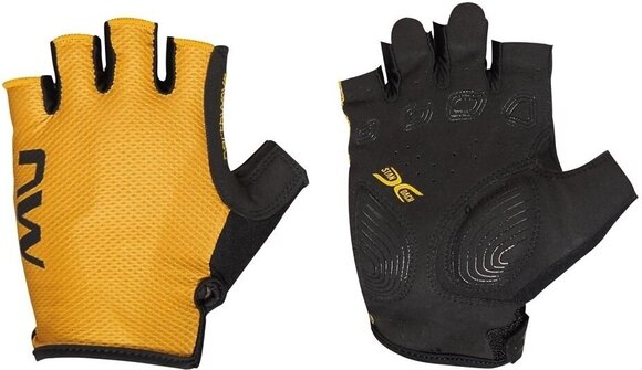 Kolesarske rokavice Northwave Active Short Finger Glove Ochre S Kolesarske rokavice - 1