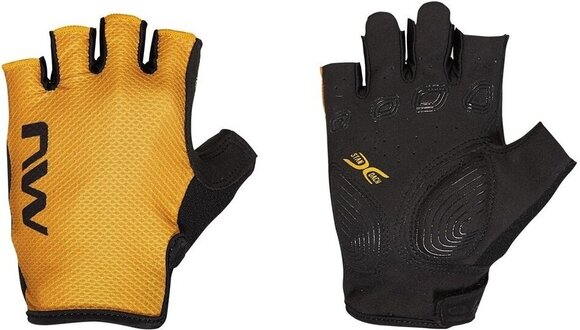Kolesarske rokavice Northwave Active Women Short Finger Glove Ochre XS Kolesarske rokavice - 1