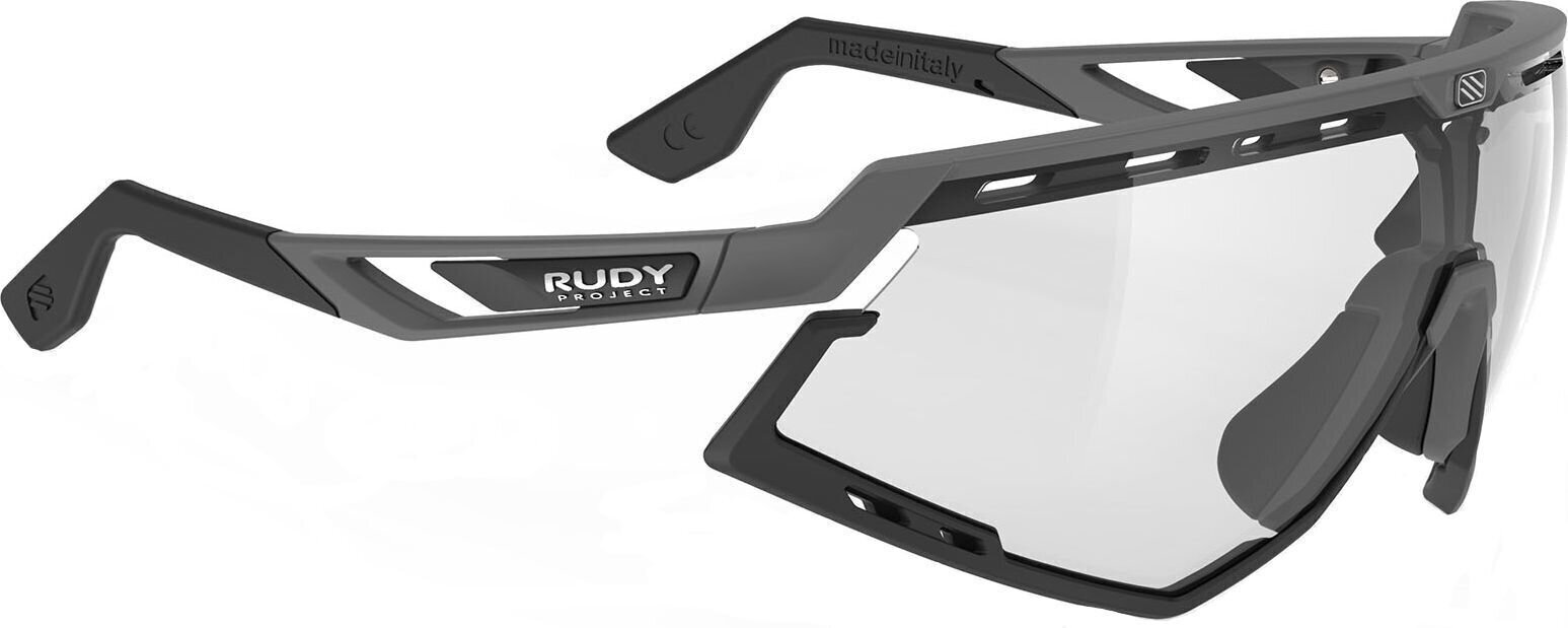 Fietsbril Rudy Project Defender Pyombo Matte Black/ImpactX Photochromic 2 Black Fietsbril
