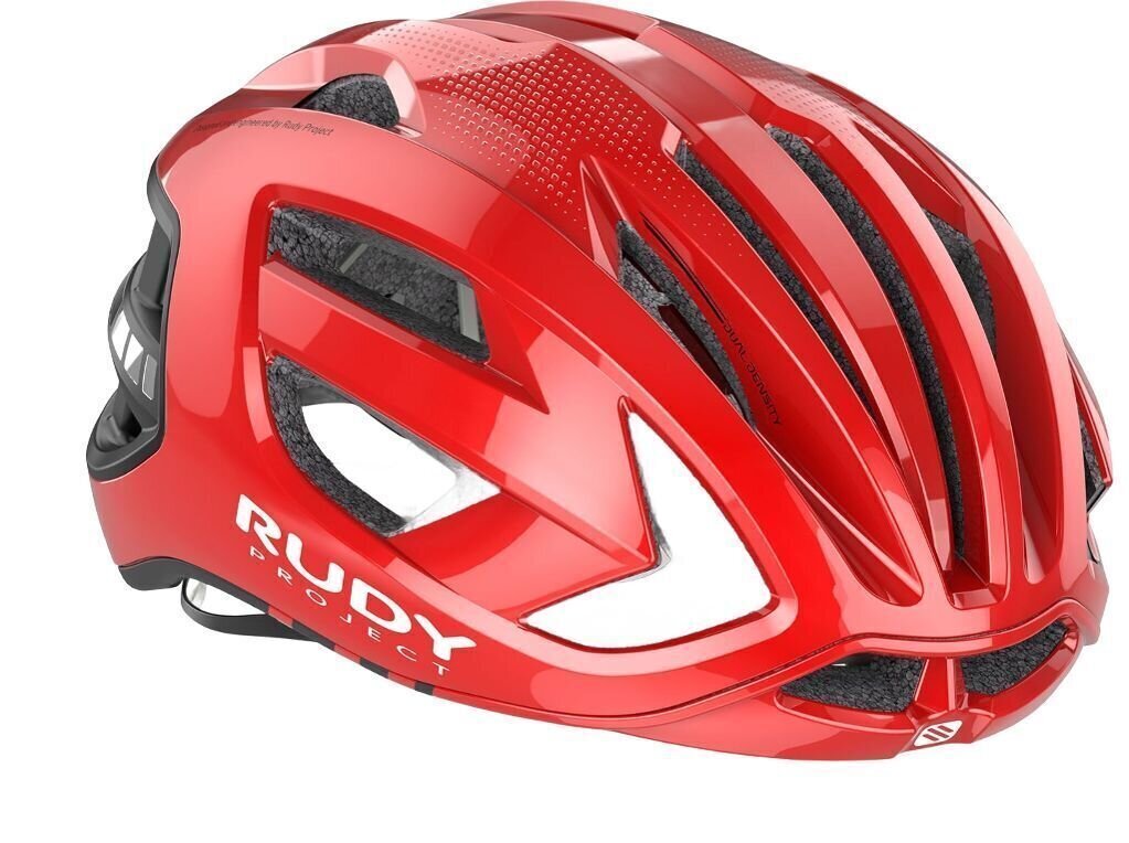 Cykelhjelm Rudy Project Egos Helmet Red Comet/Shiny Black M Cykelhjelm