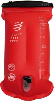 Vizes zsák Compressport Hydration Bag Red 1,5 L Vizes zsák - 1