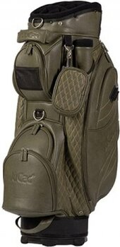 Golftaske Jucad Style Dark Green/Leather Optic Golftaske - 1