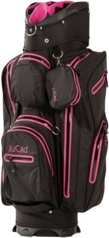 Golfbag Jucad Aquastop Black/Pink Golfbag