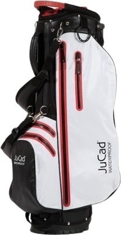Golfbag Jucad 2 in 1 Black/White/Red Golfbag