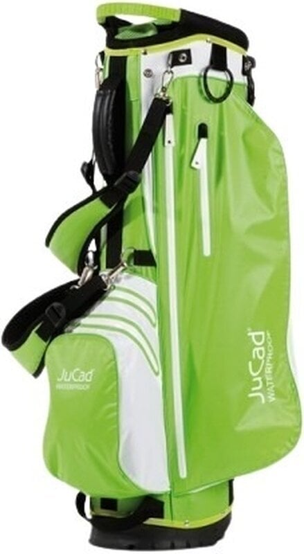 Golfbag Jucad 2 in 1 White/Green Golfbag