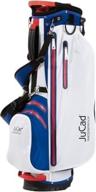 Golfbag Jucad 2 in 1 Blue/White/Red Golfbag