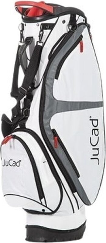 Borsa da golf Stand Bag Jucad Fly White/Red Borsa da golf Stand Bag