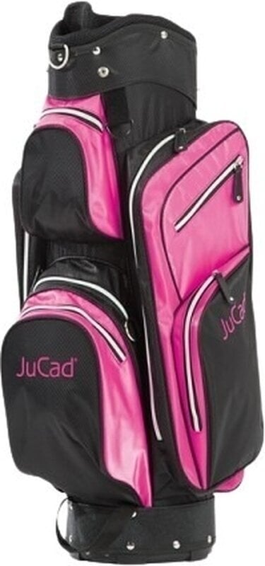 Golftaske Jucad Junior Black/White/Pink Golftaske
