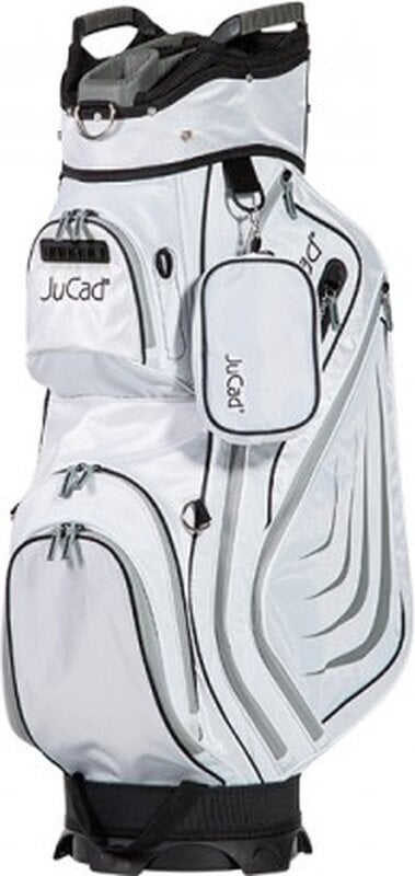 Golf Bag Jucad Captain Dry White/Grey Golf Bag