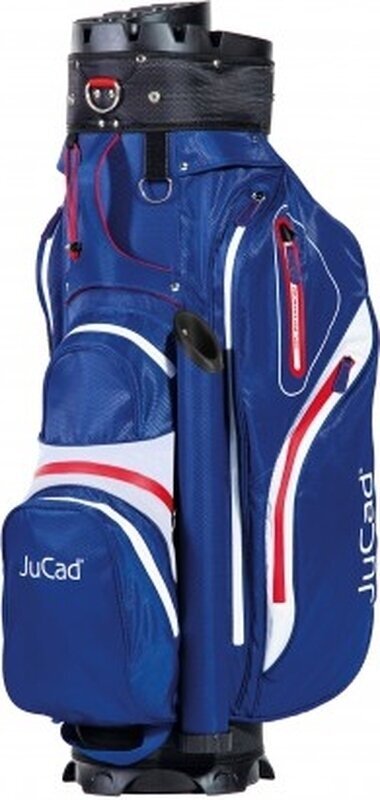 Golfbag Jucad Manager Aquata Blue/White/Red Golfbag