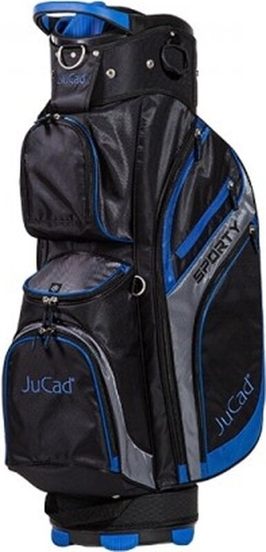 Golfbag Jucad Sporty Black/Blue Golfbag