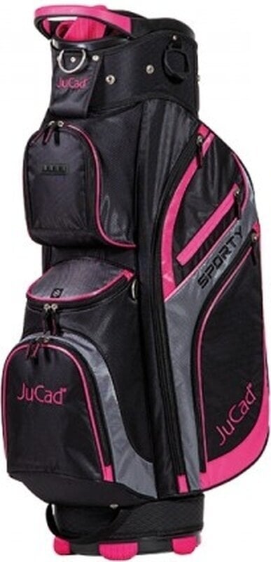 Golfbag Jucad Sporty Black/Pink Golfbag