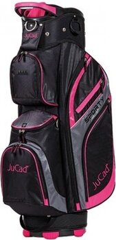 Torba golfowa Jucad Sporty Black/Pink Torba golfowa - 1