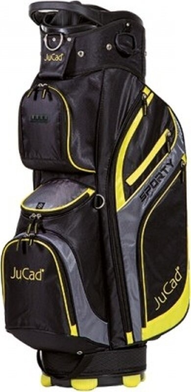 Чантa за голф Jucad Sporty Black/Yellow Чантa за голф