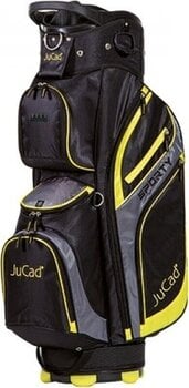 Borsa da golf Cart Bag Jucad Sporty Black/Yellow Borsa da golf Cart Bag - 1