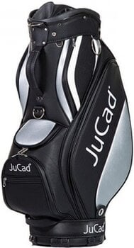 Borsa da golf Cart Bag Jucad Pro Black/Silver Borsa da golf Cart Bag - 1