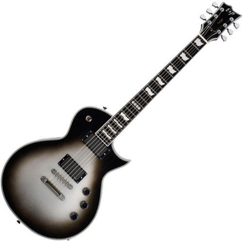 Electric guitar ESP Eclipse II USA BK/SI Sunburst EMG