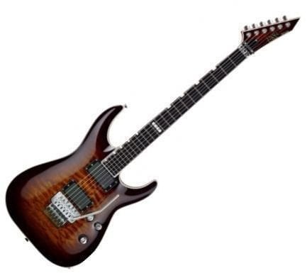 Električna gitara ESP Horizon FR II Dark Brown Sunburst EMG
