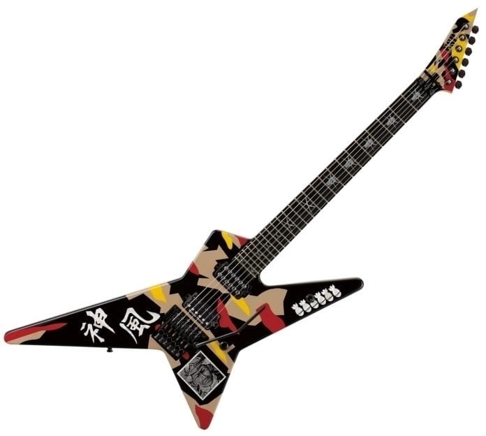 Elektrische gitaar ESP George Lynch Kamikaze Star CTM