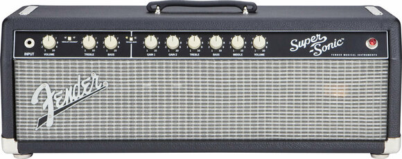 Amplificator pe lămpi Fender Super-Sonic 60 Head Black - 1