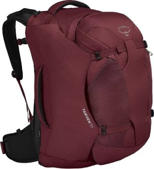 Lifestyle Backpack / Bag Osprey  Fairview 55 Womens Zircon Red 55 L Backpack - 1