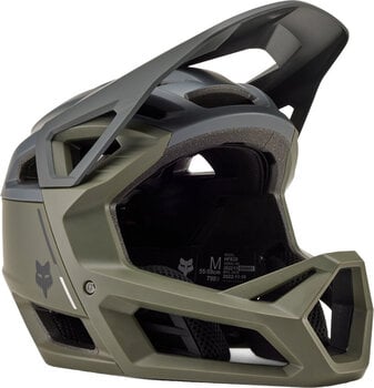 Bike Helmet FOX Proframe Clyzo Helmet Olive Green S Bike Helmet - 1