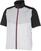 Bunda Galvin Green Livingston Mens Windproof And Water Repellent Short Sleeve Jacket White/Black/Red M