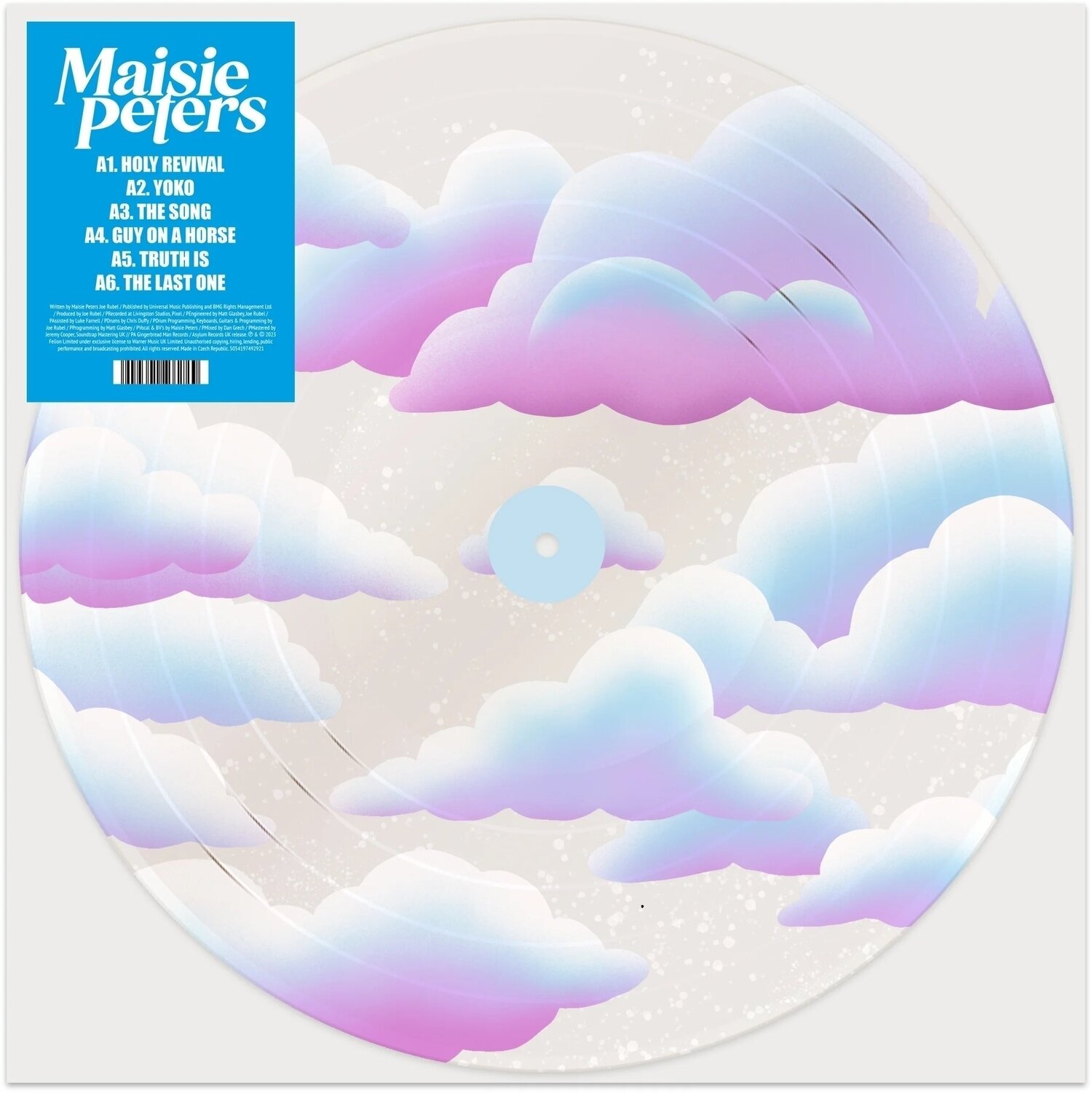 Vinyl Record Maisie Peters - The Good Witch (Rsd 2024) (Clear Picture Disc) (LP)