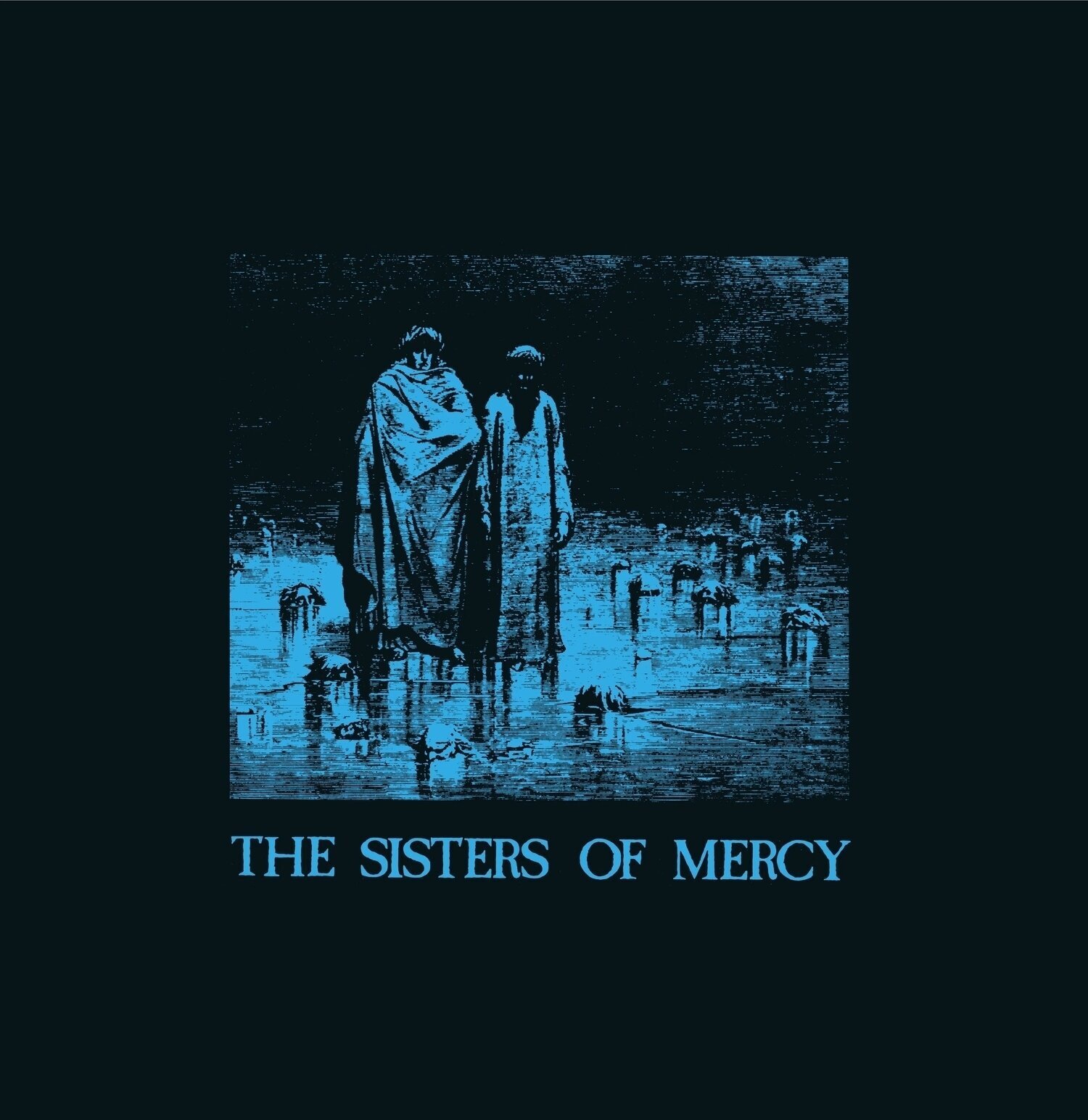 Schallplatte Sisters Of Mercy - Body And Soul / Walk Away (Rsd 2024) ( Clear & Black Coloured) (LP)