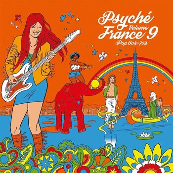 Vinyl Record Various Artists - Psyche France Vol.9 (Rsd 2024) (LP) - 1