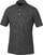 Tricou polo Galvin Green Maze Mens Breathable Short Sleeve Shirt Black XL