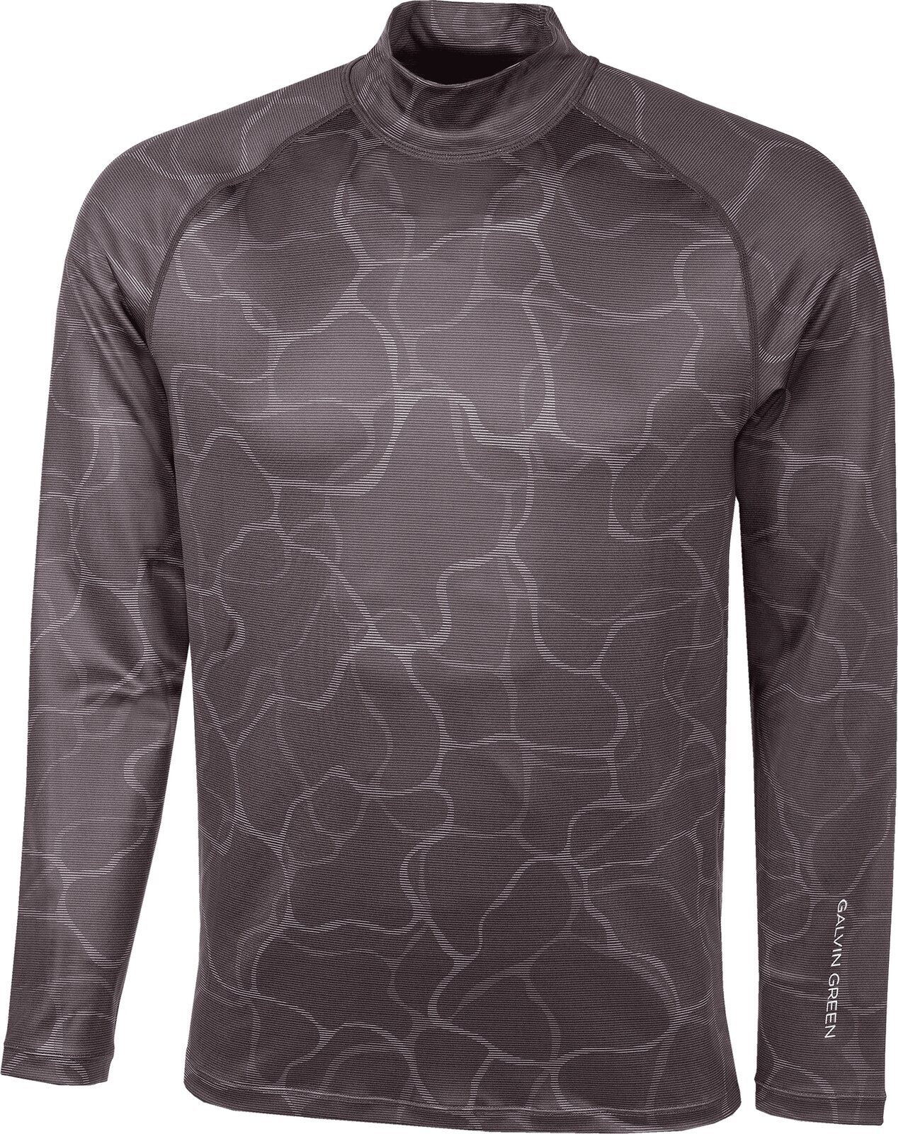 Thermo ondergoed Galvin Green Ethan Mens UV Protection Top Black/Sharkskin M